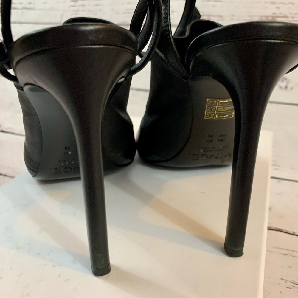 Vince Grace Open Toe Ankle Strap Sandal 8 - Picture 9 of 15